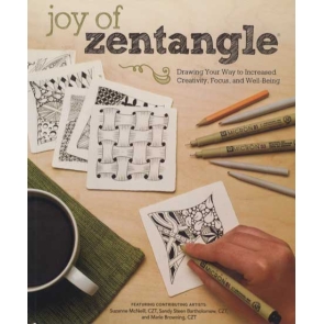 Zentangle is an easy-to-learn method of pattern drawing that reduces stress while promoting creativity. This book will introduce readers to the basic theory of Zentangle and provide instructions for drawing over 100 tangle patterns from such Certified Zentangle Teachers as Suzanne McNeill, Sandy Steen Bartholomew and Marie Browning. This beautiful book is filled with examples of Zentangle drawings as well as other art projects and compelling stories from those who have improved their well-being through Zentangle.