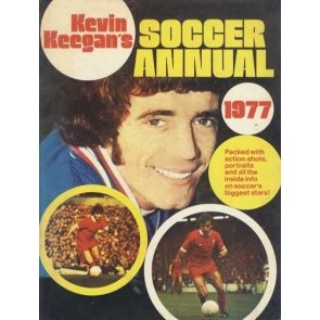 The Kevin Keegan 1977 Soccer Annual hardback book is a valuable collectible item for football enthusiasts. Focused on the 1970s football season, this handbook provides a comprehensive look at the sport during that era. With a sturdy hardback cover, this annual is a timeless piece of memorabilia that showcases the football scene in the late 1970s, making it a must-have for fans of the game. Keegan's expertise and passion for football shine through in this informative and entertaining book, making it a cherished addition to any football lover's collection.
