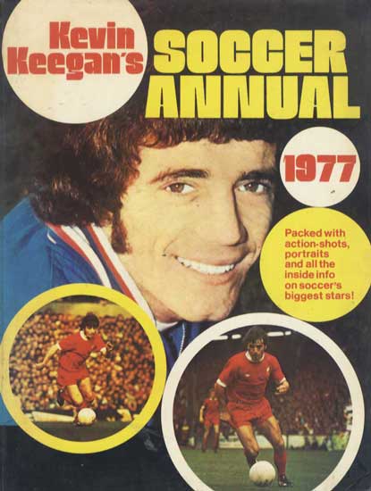 The Kevin Keegan 1977 Soccer Annual hardback book is a valuable collectible item for football enthusiasts. Focused on the 1970s football season, this handbook provides a comprehensive look at the sport during that era. With a sturdy hardback cover, this annual is a timeless piece of memorabilia that showcases the football scene in the late 1970s, making it a must-have for fans of the game. Keegan's expertise and passion for football shine through in this informative and entertaining book, making it a cherished addition to any football lover's collection.
