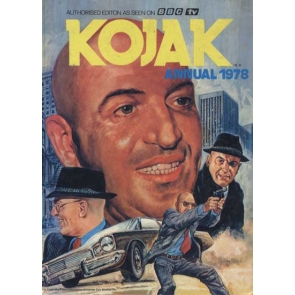 Kojack Annual 1978 Authorised edition as seen on BBC TV Kojak Annual 1978. Released by Stafford Pemberton Publishing in Late 1977, this fantastic Kojak Annual features full colour comic strip stories, colour illustrated stories, facts and quizzes from the great television series of the 1970's.