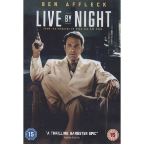 Live by Night 5051892206570 Warner Bros. (2016) Action | Crime | Drama | Thriller USA | English | Color | 02:09 A group of Boston-bred gangsters set up shop in balmy Florida during the Prohibition era, facing off against the competition and the Ku Klux Klan.