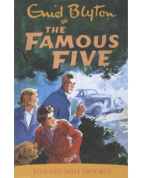 Enid Blyton - Five Get Into Trouble The Famous Five are distraught! Dick has been kidnapped - mistaken for somebody else! The gang finally track him down - to a lonely, abandoned house - but then they too are seized and held captive! Now that all of them are miles from home, and from help, how will the intrepid Five get themselves out of this mess.