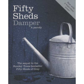 Fifty Sheds Damper A Parody C.T. Grey The sequel to the smash-hit, Sunday Times bestselling parody Fifty Sheds of Grey. ‘Each firm stroke was bringing me closer and closer to that moment of relief and satisfaction. Soon my shed would be completely weatherproof.' Multi-millionaire Colin Grey thought he’d escaped a dark, forbidden world of pleasure and pain, until one day he suddenly awakes to find himself bound and gagged. But by whom – kidnappers, the Secret Service, or his ex-wife?