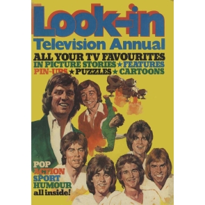 Look-In Television Annual Condition: Used / Good INDEPENDENT TELEVISION BOOKS, London Hardcover, English Colour Pinups, Picture strips and stories, Quizzes and puzzies, Cartoons and more.