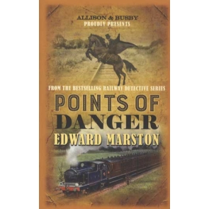 Points of Danger Edward Marston 1861, East Anglia. Alone in a first-class carriage, the Swarbricks are robbed at gunpoint, but when the universally-admired Swarbrick fights back, the train robber takes more than money and jewellery, killing the man working to unify East Anglia's tangle of railway networks. Inspector Colbeck is brought in from London, as the only detective in Britain with enough expertise for the job. But as Swarbrick's glowing reputation begins to crumble, the line of investigation isn't clear: