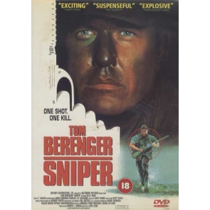 Sniper - Tom Berenger - Tough guy Thomas Beckett is an US soldier working in the Panamanian jungle. His job is to seek out rebels and remove them using his sniper skills. Beckett is notorious for losing his partners on such missions. This time he's accompanied by crack marksman Richard Miller.