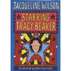 Starring Tracy Beaker Jacqueline Wilson Tracy Beaker is back , and she's just desperate for a role in her school play. They're performing A Christmas Carol and for one extremely worrying moment, the irrepressible Tracy thinks she might not even get to play one of the unnamed street urchins. But then she is cast in the main role. Can she manage to act grumpy, difficult and sulky enough to play Ebenezer Scrooge? Well, she does have a bit of help on that front from Justine Pain-In-The-Bum Littlewood . As Tracy prepares for her big moment, Cam is the one helping her learn her lines. But all Tracy really wants to know is if her film-star mum will make it back from Hollywood in time to watch her in her starring role? This hilarious and heart-breaking new story from the bestselling, award-winning, Jacqueline Wilson, follows her most popular character through ups and downs, laughs and tears. Fifteen years on from her first appearance on the page, Tracy Beaker is as vibrant and entertaining as ever.