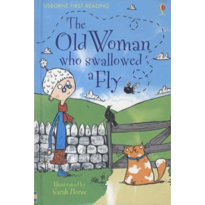 The Old Woman Who Swallowed a Fly Kate Davies A new title in the fantastic First Reading series, aimed at children who are beginning to read. The much-loved, darkly comic poem of the old woman who swallowed a fly and her misguided attempts to get it out. Developed in consultation with Alison Kelly, who is a senior lecturer in education and an early reading specialist from Roehampton University. A great value quality hardback with ribbon marker guaranteed to foster pride in book ownership.
