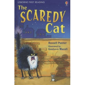 The Scaredy Cat Russell Punter Stanley is a cat who's scared of anything and everything. How will he cope when his friends leave him on his own in a house full of strange noises?
