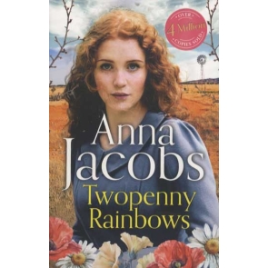 Twopenny Rainbows NEW Anna Jacobs In 1863 the authorities send Irish orphans Ismay and Mara to Australia against their will. Worse, on arrival they're separated from one another. While Ismay is forced to take a job as a maid, miles away in the country, Mara must stay in the care of the catholic mission. Desperate to be reunited, they both run away but Ismay soon runs into danger out in the bush. She is saved by Malachi Firth, but although he's attracted to her, he doesn't want to be encumbered with a wife. Meanwhile, their elder sister Keara has not forgotten them. However, she has had her own struggles to face and by the time she reaches Melbourne she finds that the trail is cold. Danger continues to threaten all three sisters. Will they ever find one another again?