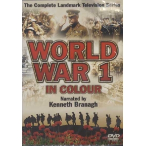 World War 1 in Colour: The Complete Series Kenneth Branagh World War I in Colour is a Channel 5 documentary (6 x 50-minute episodes) made with the cooperation of the Imperial War Museum, designed to make the Great War come alive for a 21st-century audience. The events of 1914-18 are authoritatively narrated by Kenneth Branagh, who presents the military and political overview, while interviews with historians add different perspectives. The human cost is conveyed by moving interviews with the now very elderly survivors, and by extracts from letters and memoirs. All aspects of the war, on land, sea and air are covered in separate programmes. In theory the series continues the heritage of ITV's The Second World War in Colour (1999) and Britain at War in Colour (2000), and with 75 per cent of the material never shown on television before there is every reason to watch.