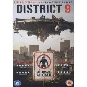 District 9 Jason Cope Thirty years ago, aliens arrive on Earth. Not to conquer or give aid, but to find refuge from their dying planet. Separated from humans in a South African area called District 9, the aliens are managed by Multi-National United, which is unconcerned with the aliens' welfare but will do anything to master their advanced technology. When a company field agent contracts a mysterious virus that begins to alter his DNA, there is only one place he can hide: District 9.