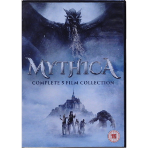 Mythica: Complete 5 Film Collection Melanie Stone This collection contains: - Mythica: A Quest for Heroes (2015) - Mythica: The Darkspore (2015) - Mythica: The Godslayer (2016) - Mythica: The Iron Crown (2016) - Mythica: The Necromancer (2015)