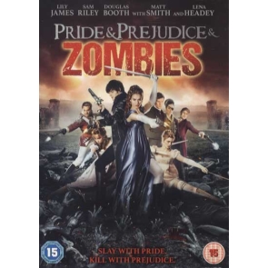 Pride and Prejudice and Zombies Lily James A zombie outbreak has fallen upon the land in this reimagining of Jane Austen's classic tale of the tangled relationships between lovers from different social classes in 19th century England. Feisty heroine Elizabeth Bennet is a master of martial arts and weaponry and the handsome Mr. Darcy is a fierce zombie killer, yet the epitome of upper class prejudice. As the zombie outbreak intensifies, they must swallow their pride and join forces on the blood-soaked battlefield in order to conquer the undead once and for all.