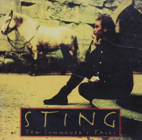 Sting Ten Summoner's Tales 1 If I Ever Lose My Faith in You 4:31 2 Love Is Stronger Than Justice (The Munificent Seven) 5:11 3 Fields of Gold 3:42 4 Heavy Cloud No Rain 3:48 5 She's Too Good for Me 2:30 6 Seven Days 4:39 7 Saint Augustine in Hell 5:17 8 It's Probably Me 5:10 9 Shape of My Heart 4:39 10 Something the Boy Said 5:29 11 Epilogue (Nothing 'Bout Me) 3:42