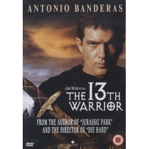 The 13th Warrior Antonio Banderas A Muslim ambassador exiled from his homeland joins a group of Vikings, initially offended by their behaviour but growing to respect them. As they travel together, they learn of a legendary evil closing in and must unite to confront this formidable force.